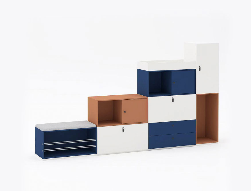 CUBIQ CS4 Storage and Locker Unit